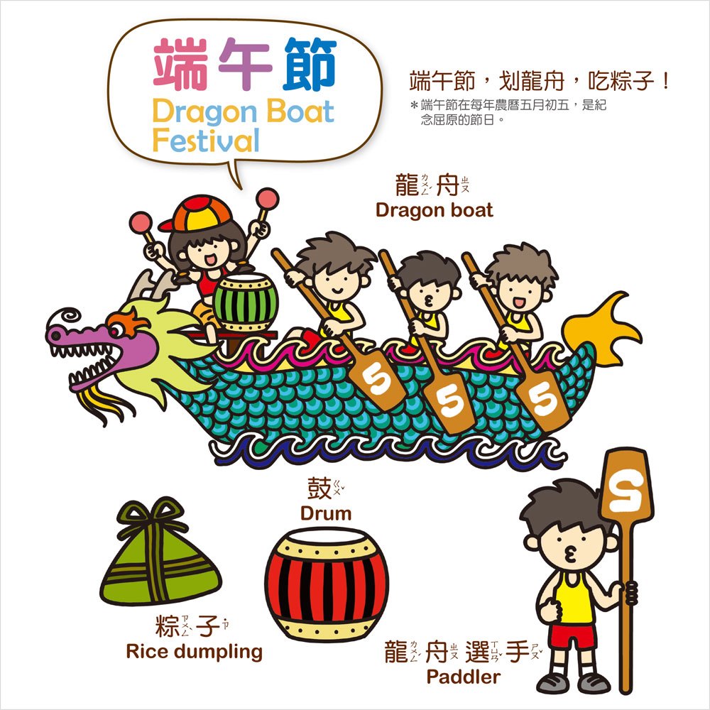 0~4歲幼兒彩虹認知圖鑑《節慶篇》