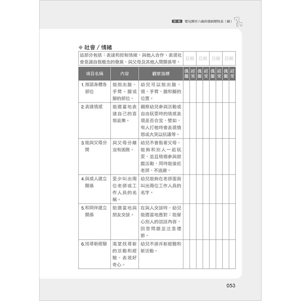 0~6歲幼兒心理與性格發展教育百科