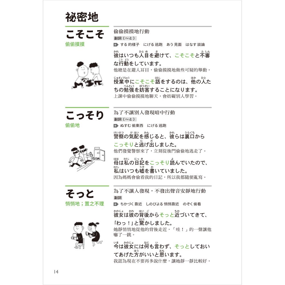 核心日本語：擬聲‧擬態語（掃描QRCode下載日籍教師示範）