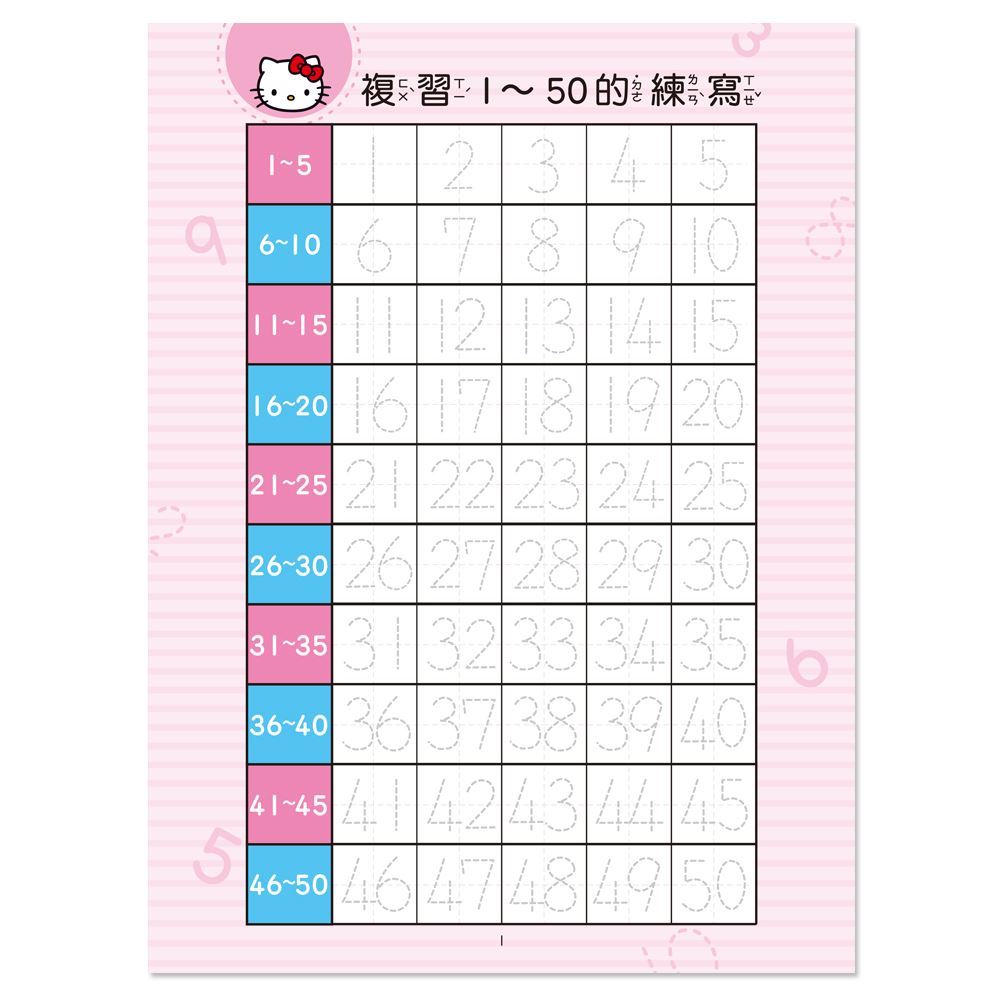Hello Kitty 1 100練習本 168幼福童書網