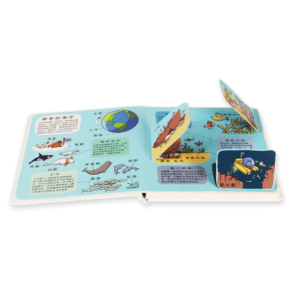 翻!海洋(圖解百科翻翻書)