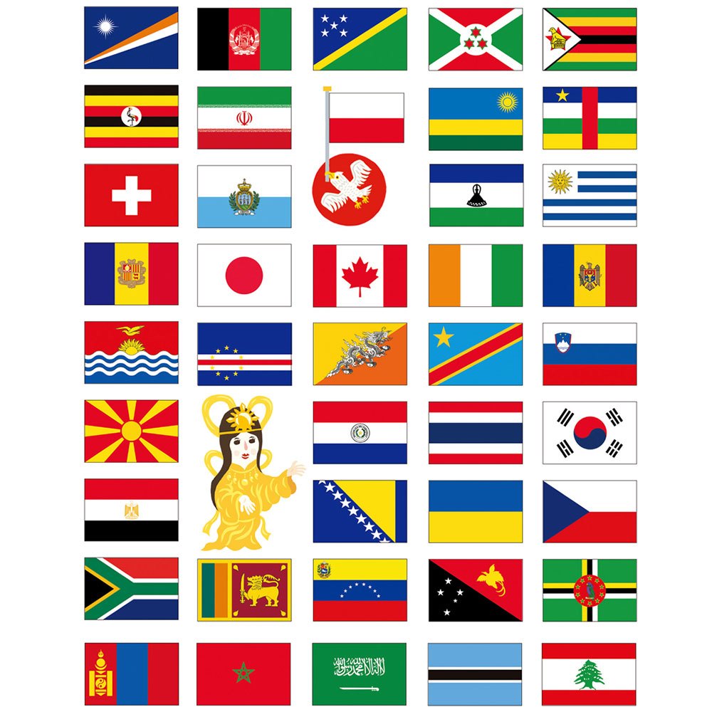 國旗圖鑑：「為什麼會出現這種圖案呢？」著名研究專家監修，解說超完整的世界各國國旗圖鑑