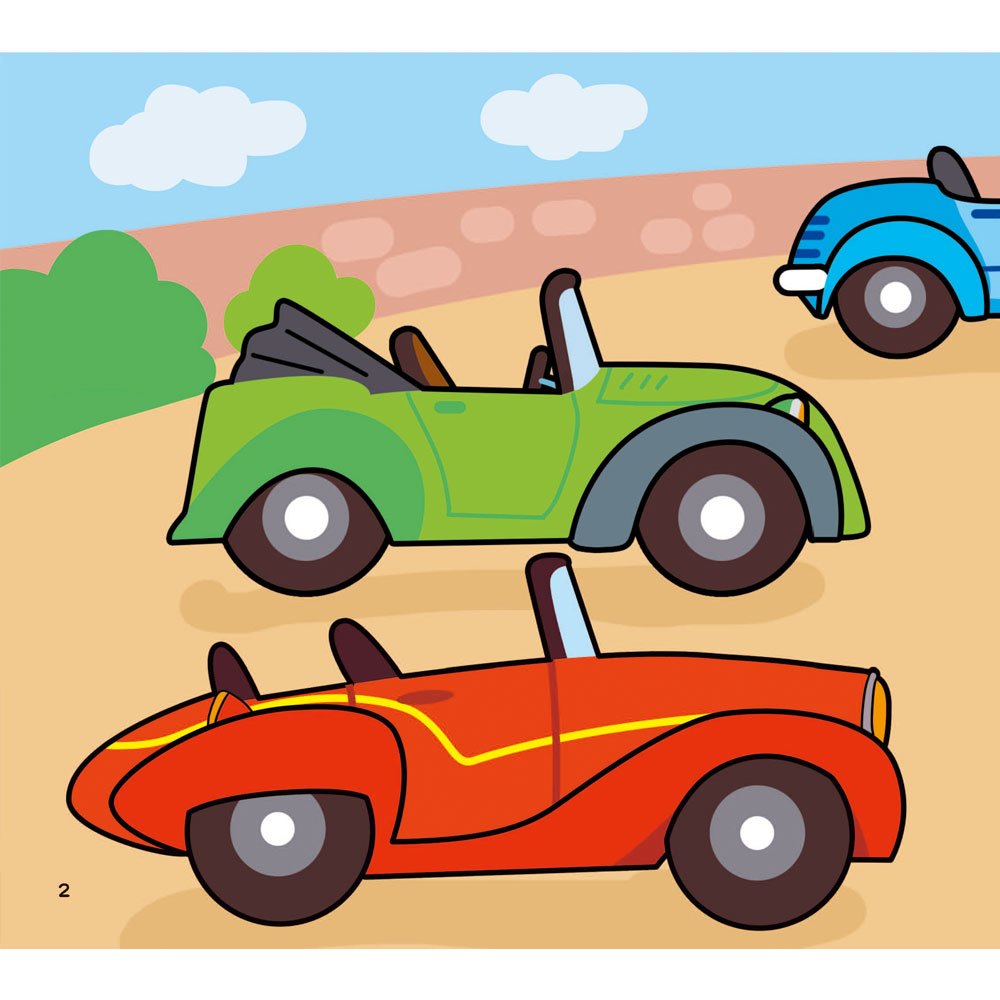交通工具小繪本:小汽車!叭叭叭~