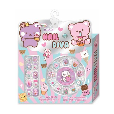 萌萌動物─指甲貼片(Nail Diva)
