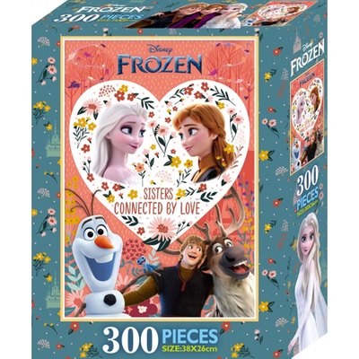 冰雪奇緣300片盒裝拼圖(C)