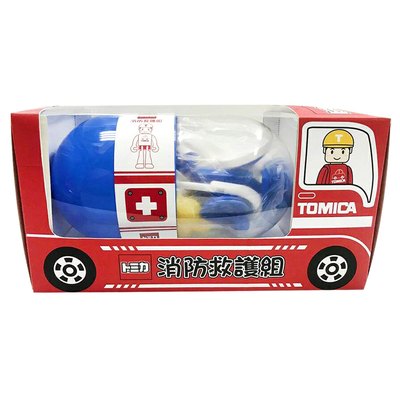 多美小汽車玩具系列-TOMICA消防救護組