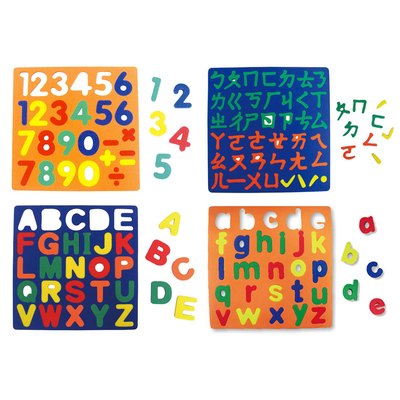 Baby磁性學習板【123+ㄅㄆㄇ+ABC+abc】(4組磁性學習板)